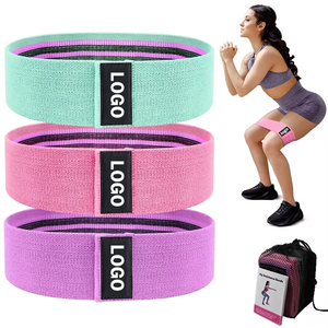 Anti Slip Fabric Hip Loop Resistance Band