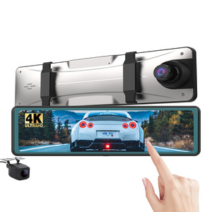 12 Inch Touch Screen Rearview Mirror With WiFi GPS
