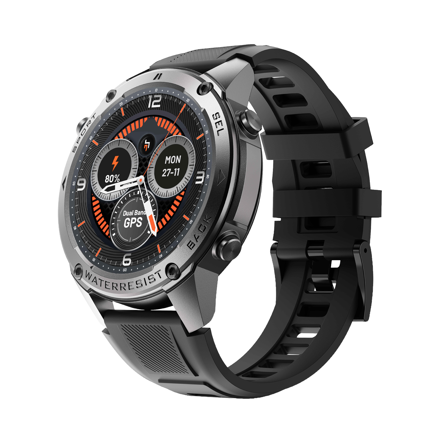 Crossbeats Armour Summit Rugged Outdoor Smartwatch