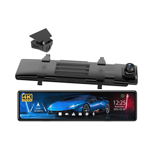 Redtiger Wifi Dual Mirror Dash Cam Front and Rear 4k